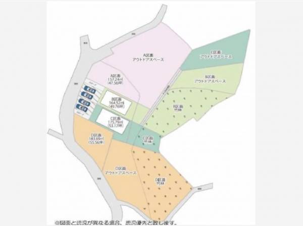 B区画全て敷地です！