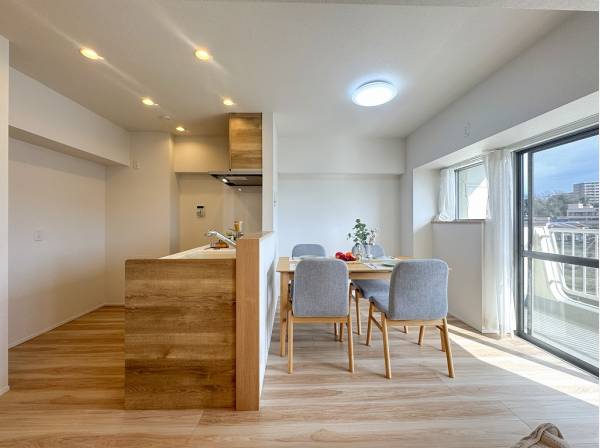 木漏れ日が心地よいダイニングキッチン