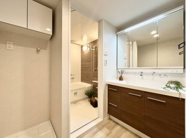 広々としたサニタリスペース