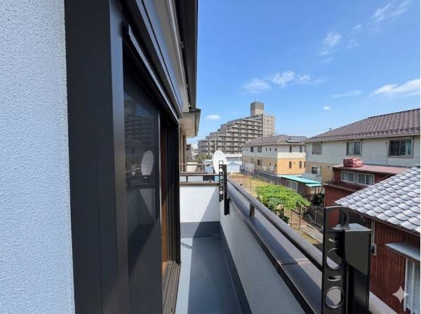 南向きバルコニー
