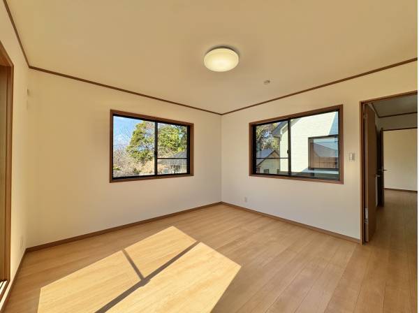 各居室にしっかりと、陽が差しこみます