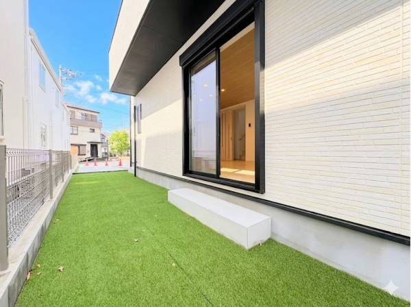 お庭スペースも広く、子どもの遊び場にもちょうど良いです