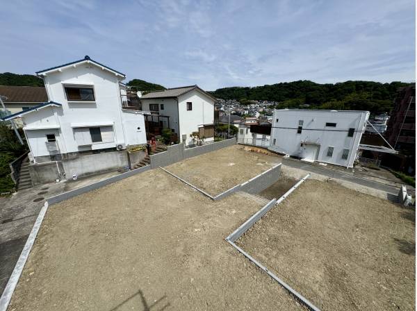 ３区画の一番奥の土地