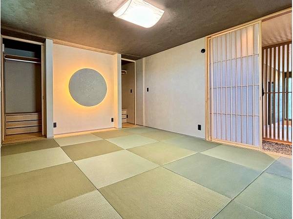 《Japanese-style room》高級旅館のようなしつらえ