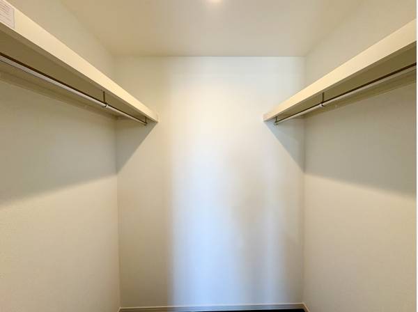 各部屋の収納もしっかりと完備