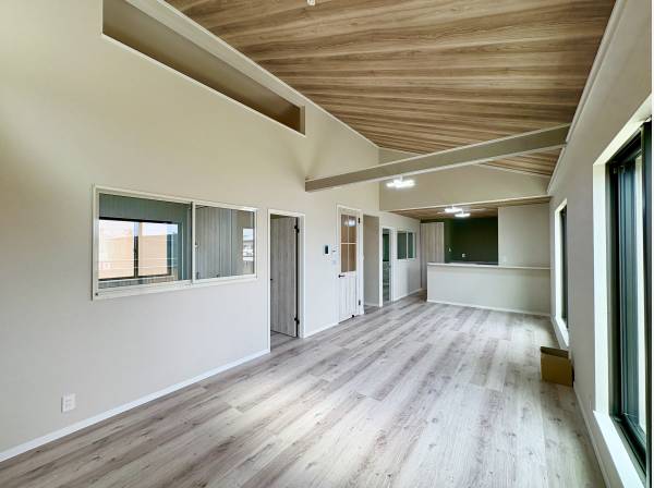 LDKスペースは約21帖の広々とした空間！