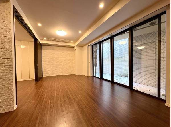 天井高のリビングです。