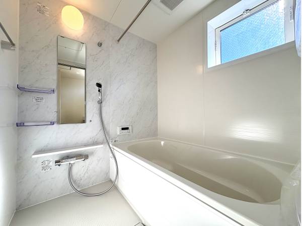 1日の疲れを癒すバスルーム