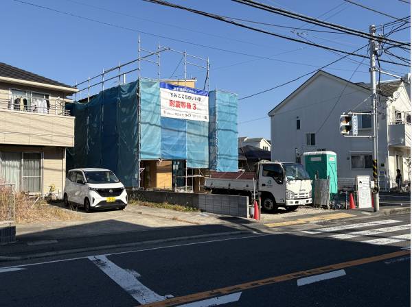 土地面積は約45坪の広々とした敷地です。