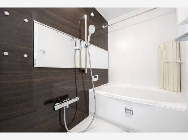 1日の疲れを癒すバスルーム