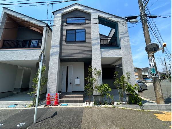 ３棟現場の角地になります