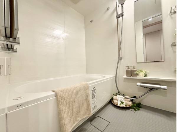 1日の疲れを癒してくれるバスルーム