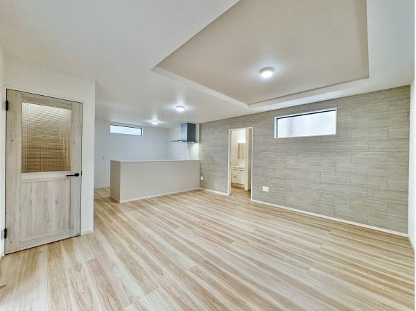 リビング学習をするお子様にもちょうどいい自然な距離感です。