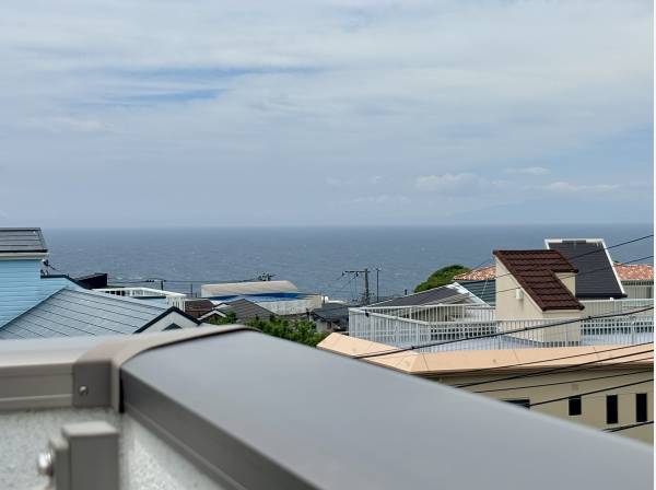 相模湾を一望できます