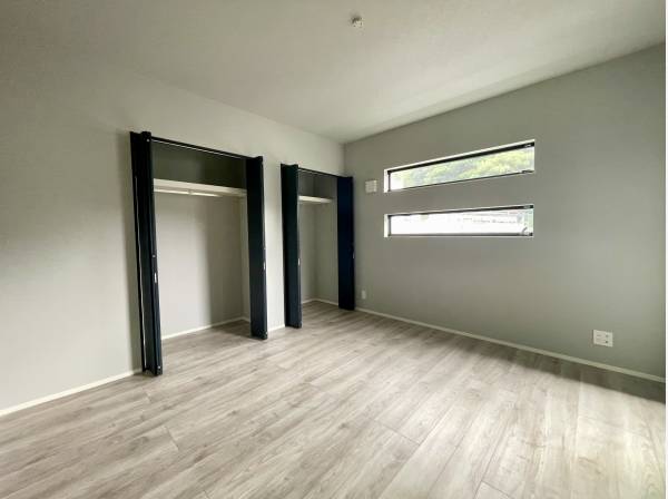 洋室は全3部屋あり収納もしっかりと完備