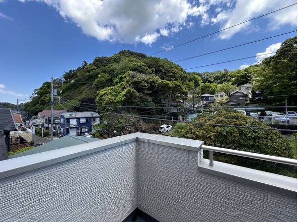 ベランダからの景色！