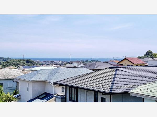 地上高さ約８ｍ部分からは相模湾を遠望することができました