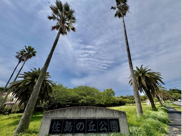 佐島の丘公園です。徒歩約8分（約640ｍ）