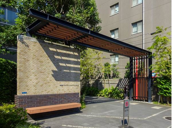 マンションゲートの造りも素晴らしい！