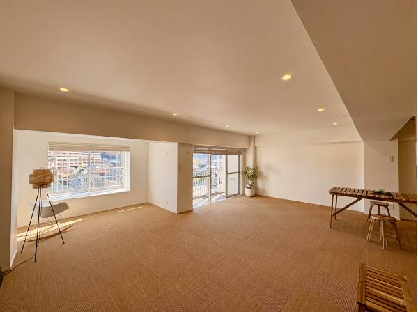 シンプルながらもどこか落ち着く、そんな住宅です