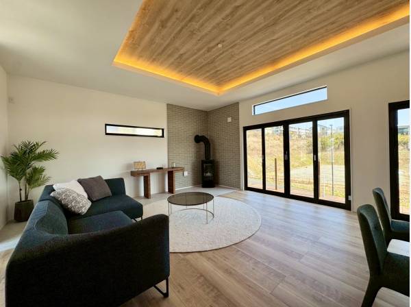 お洒落なLDKの様子！