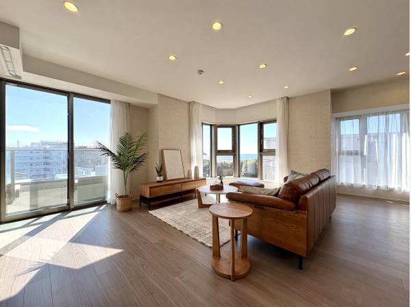 日当たり良好なリビング