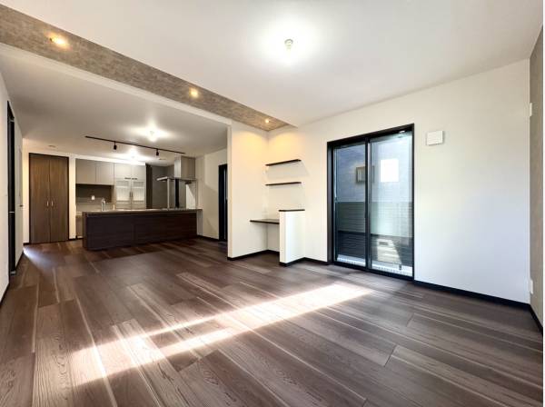 ゆったりとしたLDK