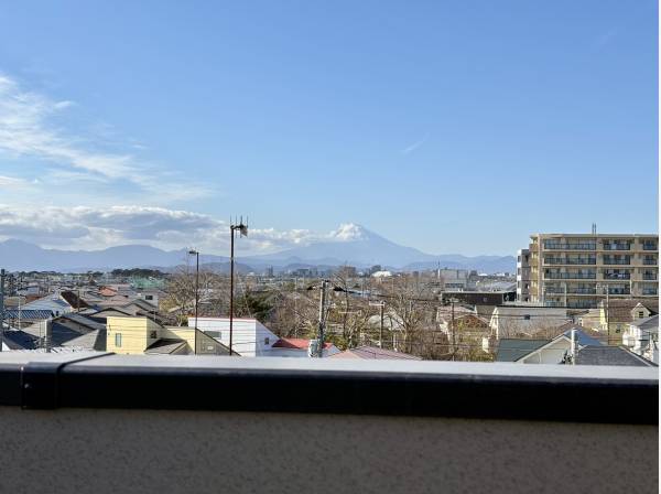 富士山も見えました！