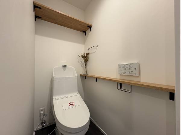 すっきりとしたトイレです。