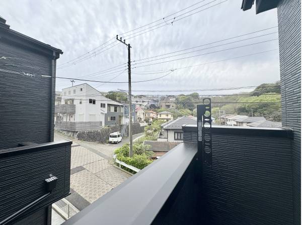 眺望は空と緑が見える心落ち着く風景