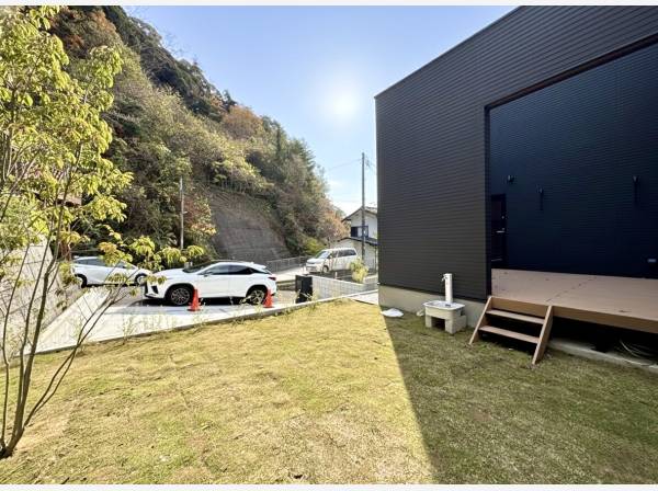 広いお庭は幅広い使い方に