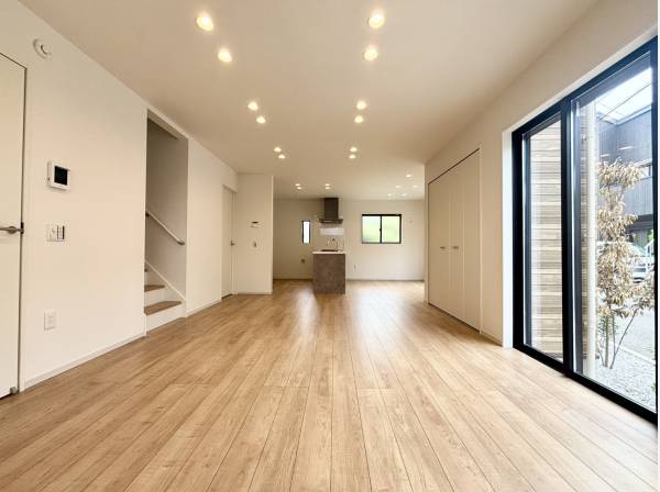 床暖房付きのLDK