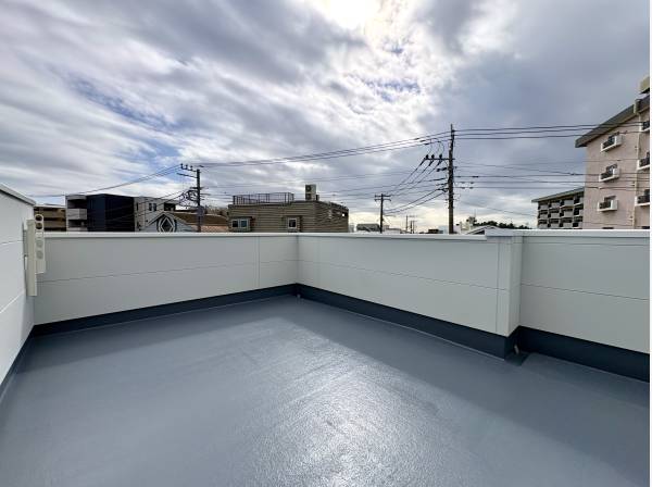 約15.1帖の広さが叶える屋上の贅沢時間