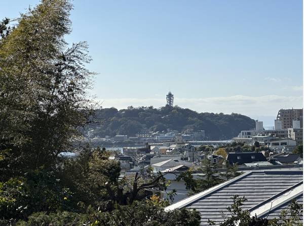 江ノ島・相模湾を遠望します