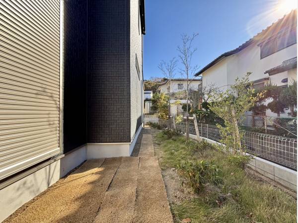 可愛らしいお庭がございます