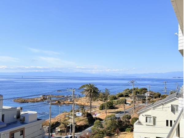 江の島・富士山・相模湾も一望です。