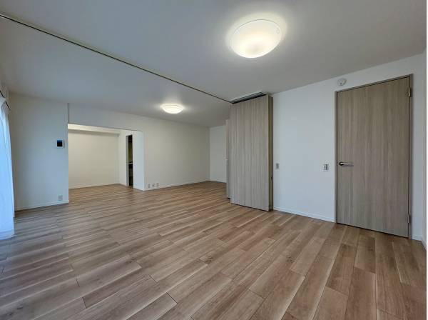 開放的なリビングです。