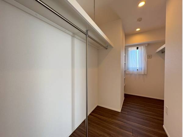 大変広々とした大容量WIC