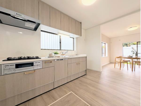 新しくなったキッチンの様子