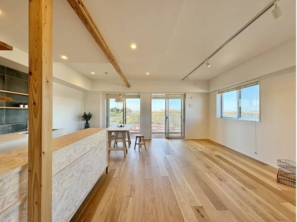 最上階×角部屋＝開放感◎ 眺望◎