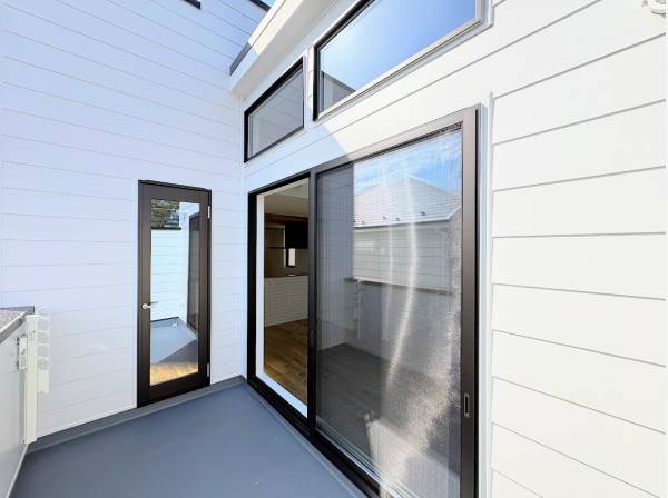 LDKからつながるバルコニー