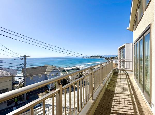 2階バルコニーからの眺望