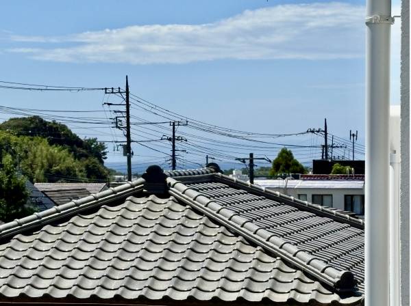 ちょこっと海もみえます。