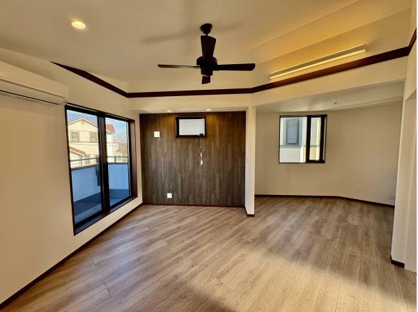 シーリングファンがあると南国に来たようです。