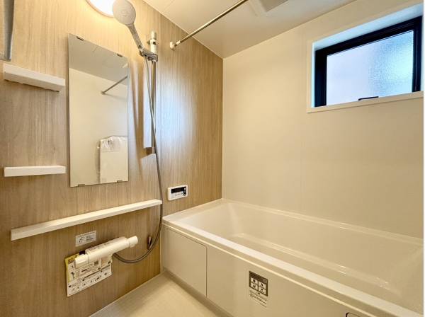 清潔感のあるバスルーム