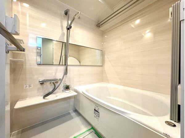 1日の疲れを癒すバスルーム