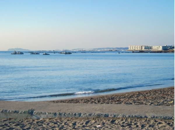 葉山の海まで徒歩19分（約1.5㎞）