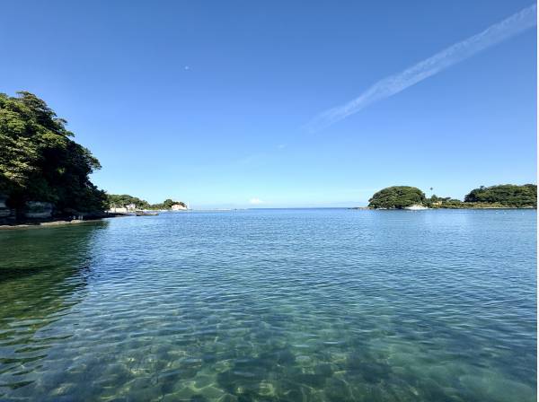 諸磯ブルーをお楽しみください