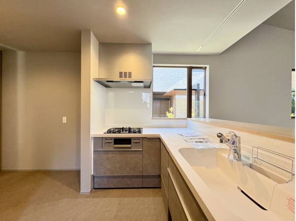 お料理が捗りそうなL字型キッチン