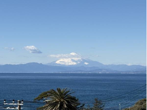 富士山をこんなにもきれいに望めます